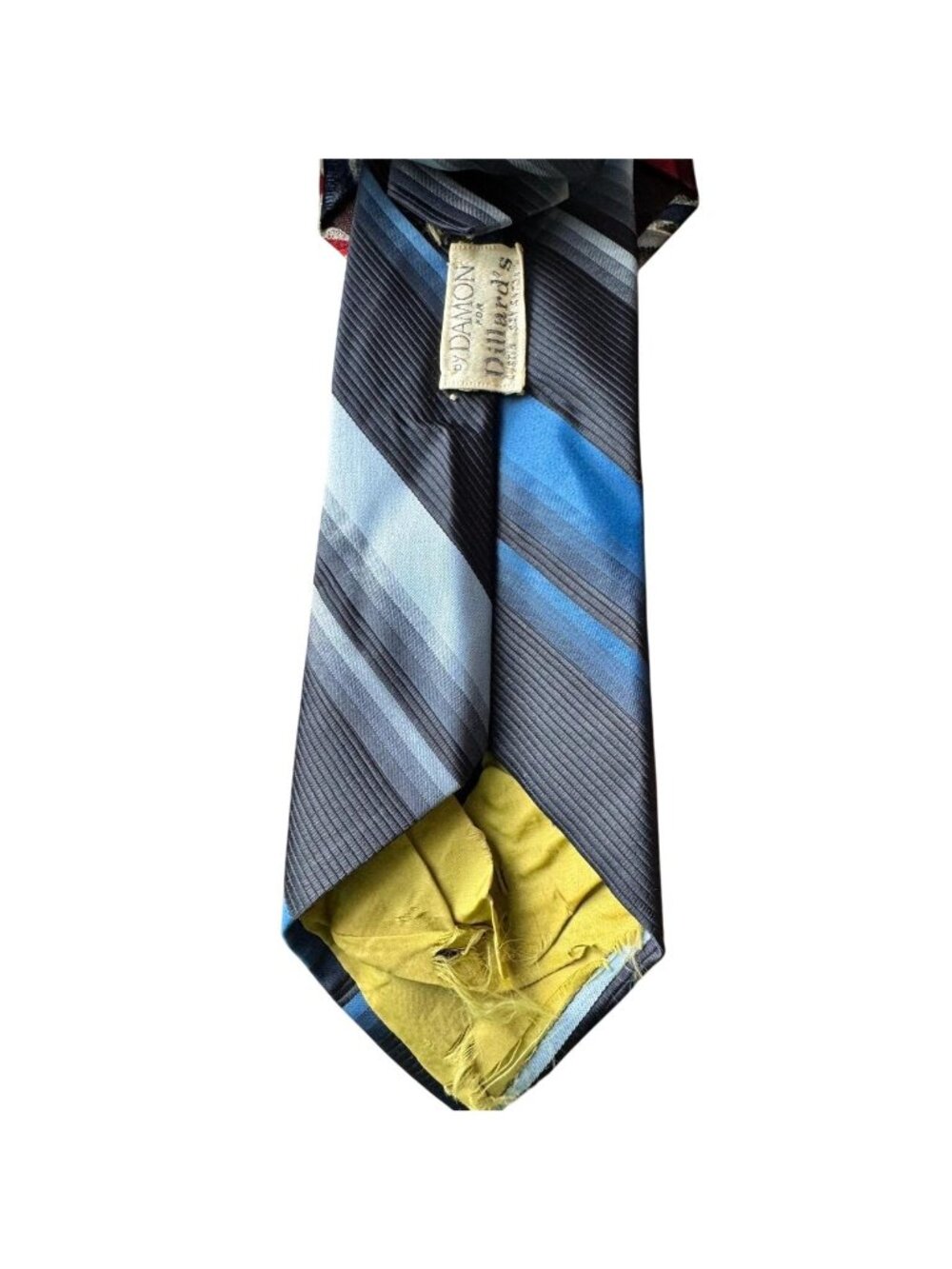 Set Of 9 Vintage Mens Ties Featuring Paisley Stripes & Geometric Patterns Variou - Picture 7 of 8